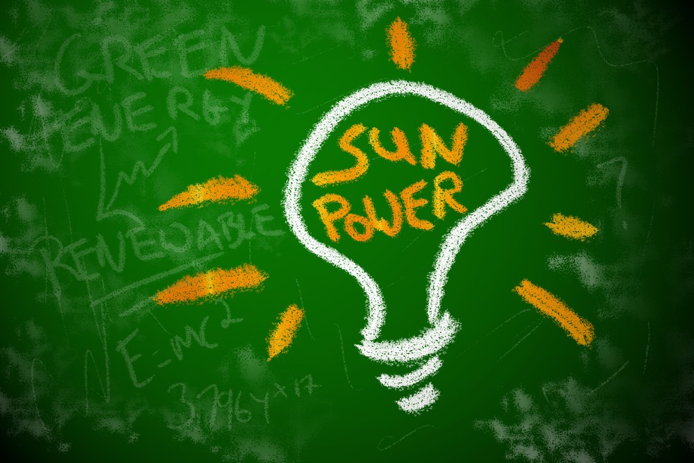 solar light image