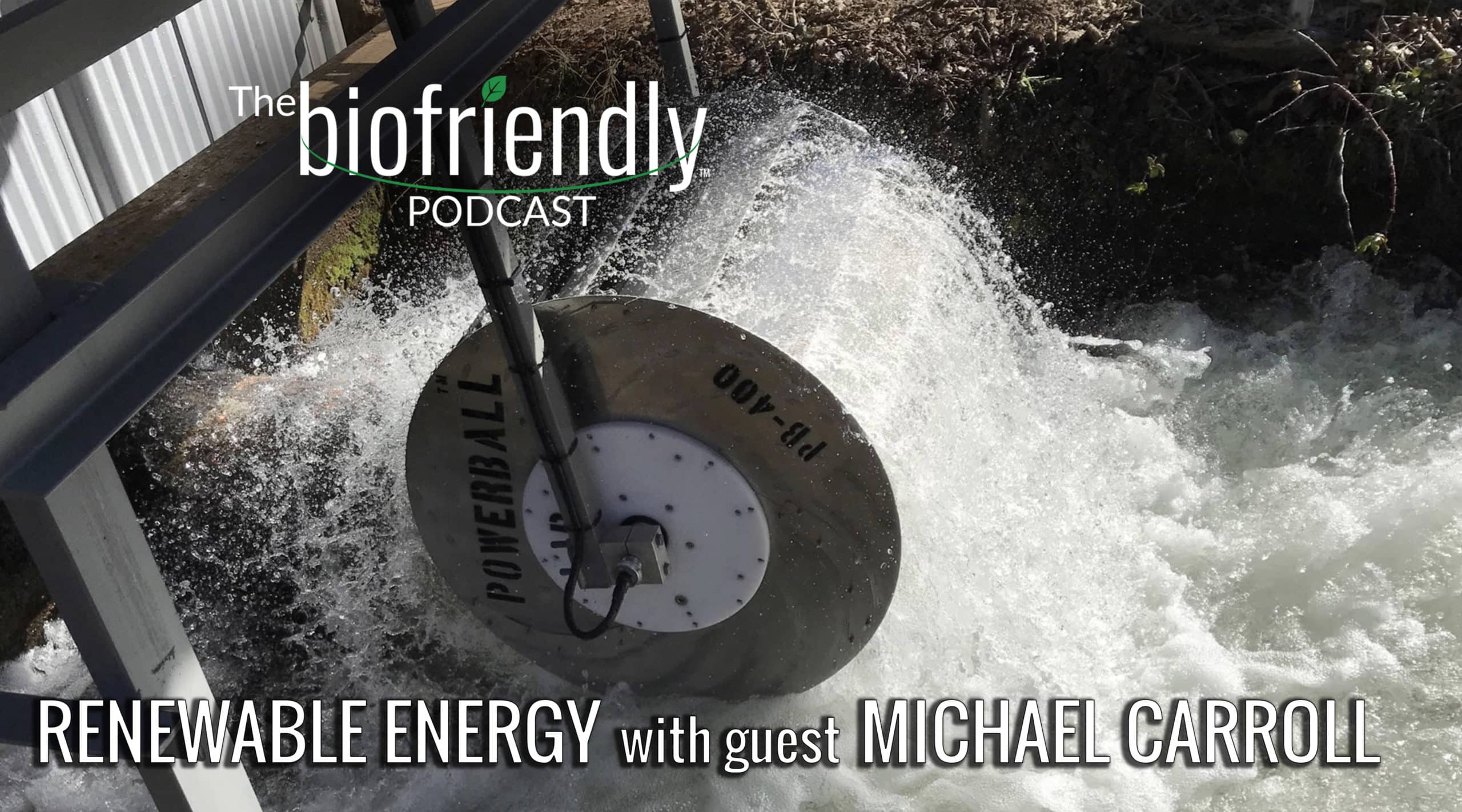 The Biofriendly Podcast - Episode 59 - Renewable Energy with guest Michael Carroll