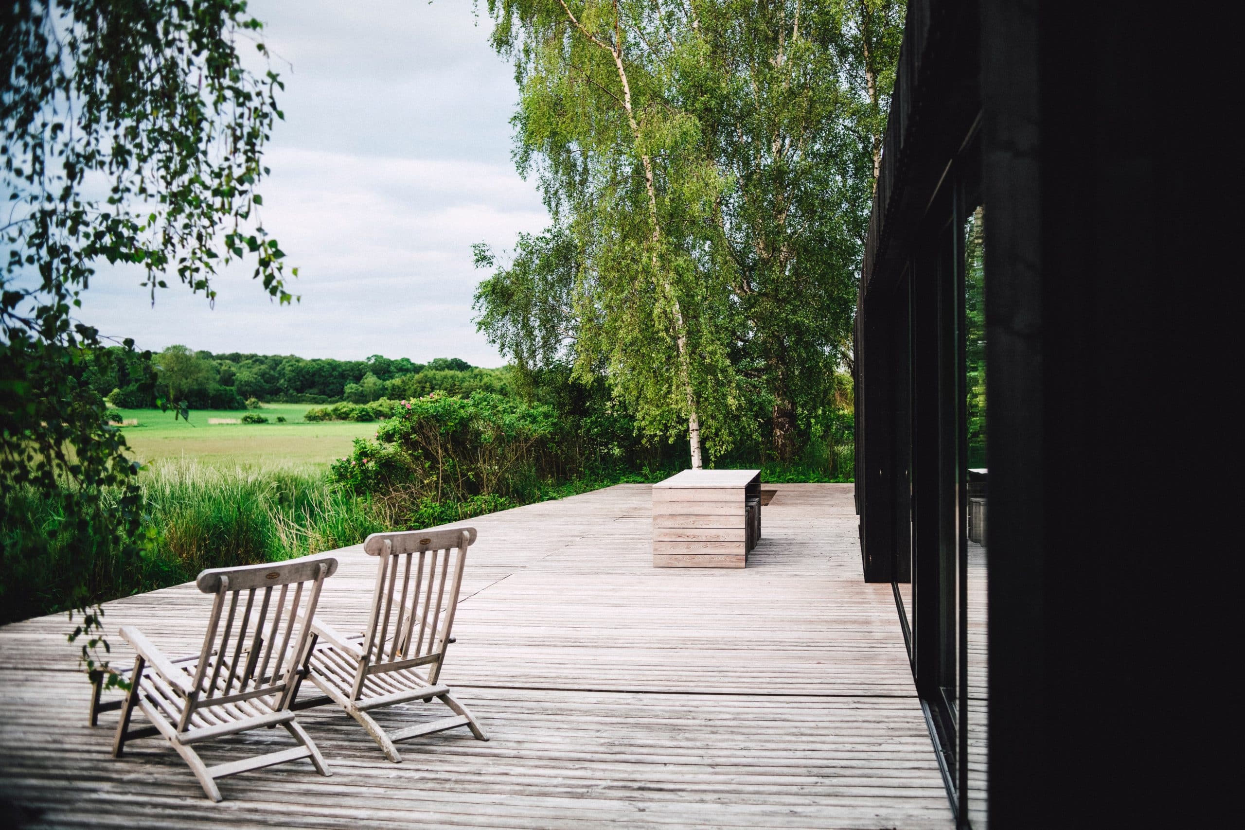 outdoor deck