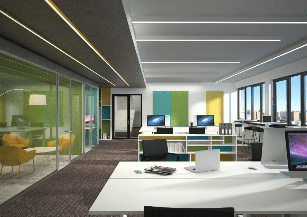 5 Green Design Trends In The Commercial Office Space   Office Space 1 