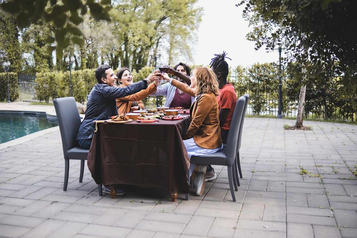 eco-friendly backyard for summer get-togethers