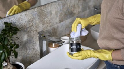cleaning with vinegar