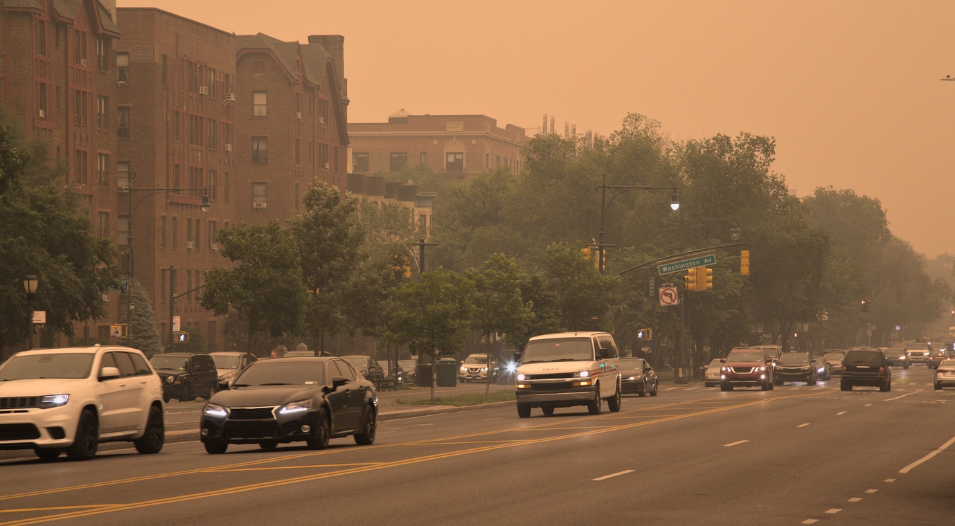 Poor air quality and wildfire smoke