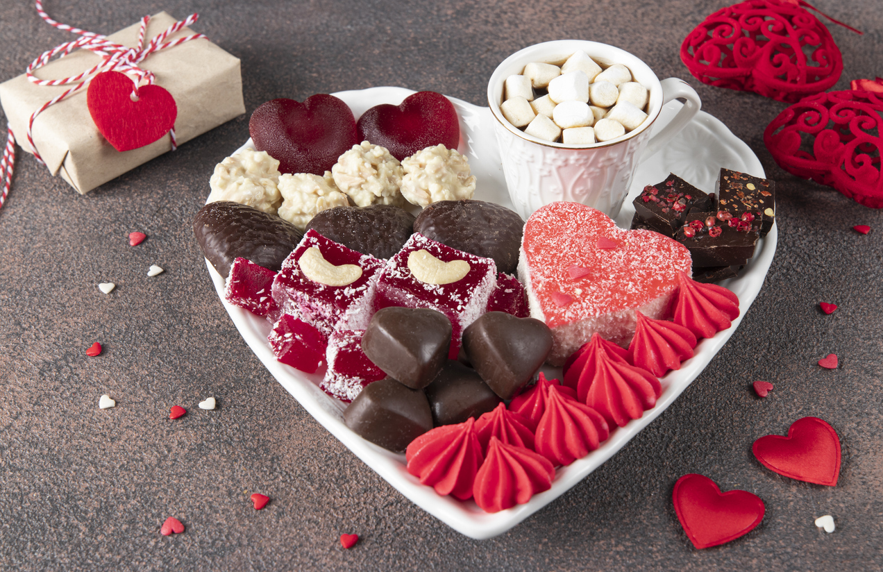 Opt for plant-based and vegan candies for Valentine's Day