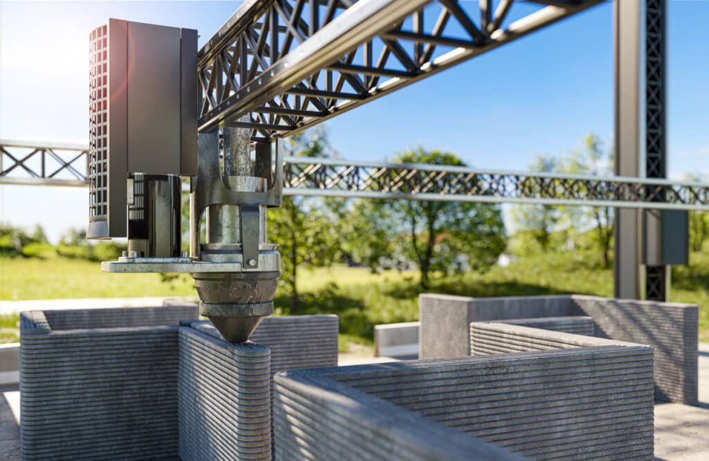 3d printing a home - autonomous robots in construction