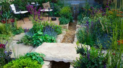 soundscape garden to mitigate noise pollution