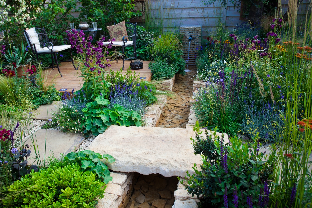 soundscape garden to mitigate noise pollution