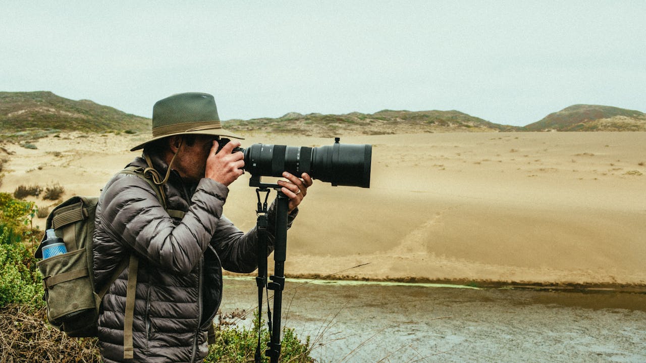 photographing nature