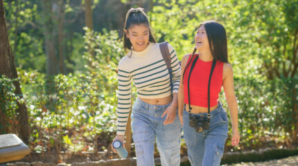 Self-care - go for a walk in nature