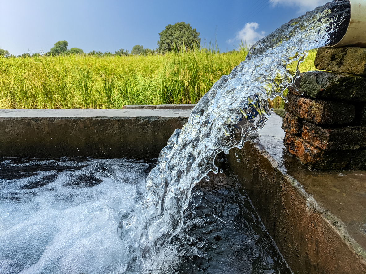 Agricultural farming - water - nature's underground reserve