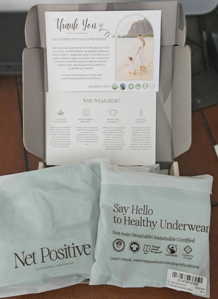 Net positive in packaging