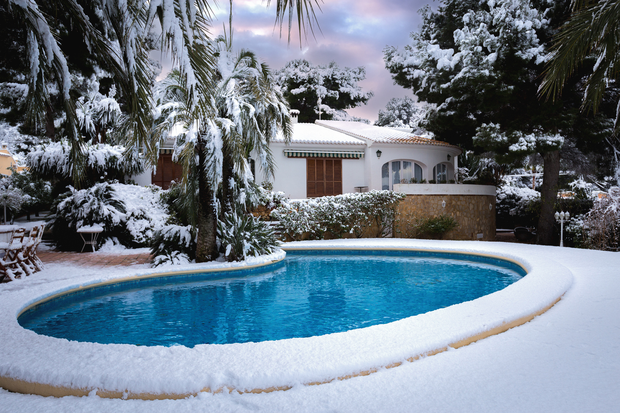 Pool maintenance in winter or off season