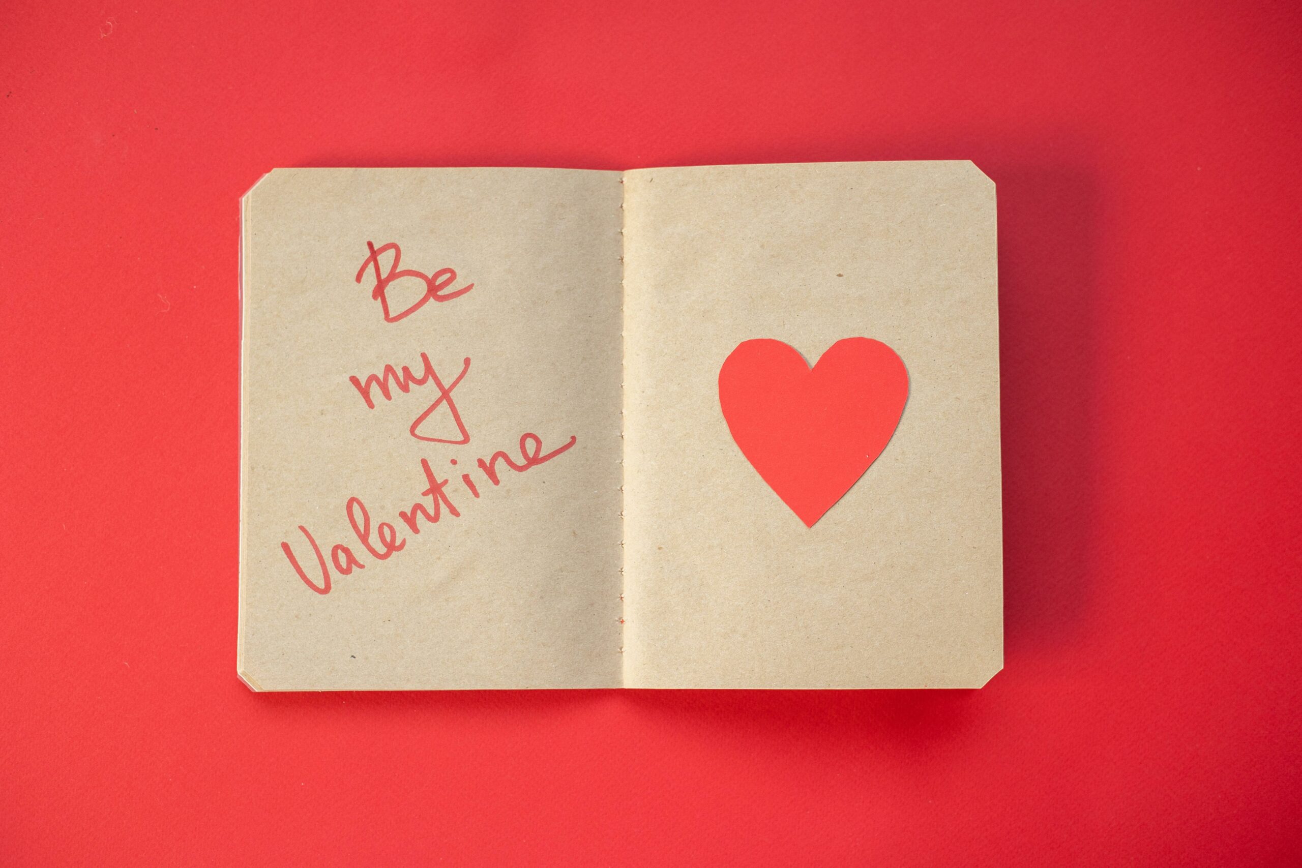 Homemade valentine card