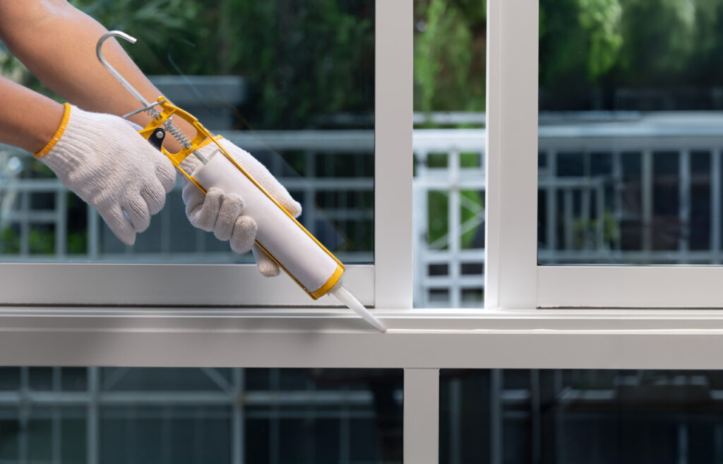 Caulking windows during  March Equinox can help reduce energy costs