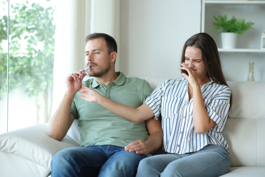vaping affects indoor air quality